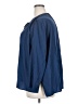 Violeta by Mango Blue 3/4 Sleeve Blouse Size 20 - photo 5