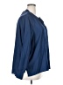 Violeta by Mango Blue 3/4 Sleeve Blouse Size 20 - photo 4