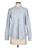 L.L.Bean Stripes Blue Long Sleeve Button-Down Shirt Size XS - photo 1