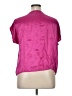Joanna Pink Short Sleeve Blouse Size XL - photo 2