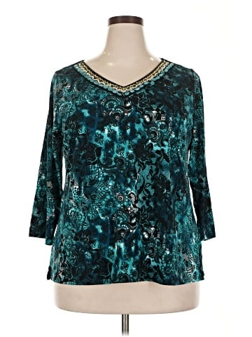 Bleeker & McDougal 3/4 Sleeve Blouse (view 1)