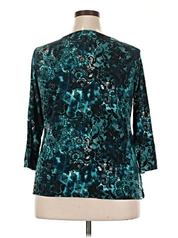 Bleeker & McDougal 3/4 Sleeve Blouse (view 2)