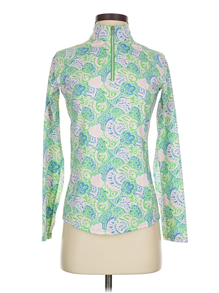 Pre-owned Sport Haley Long Sleeve T-shirt In Green