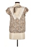 Shein Tan Sleeveless T-Shirt Size 6 - photo 2