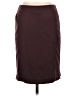 Express Design Studio Solid Burgundy Casual Skirt Size 0 - photo 1