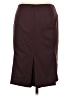 Express Design Studio Solid Burgundy Casual Skirt Size 0 - photo 2