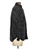 Old Navy 100% Cotton Floral Black Long Sleeve Blouse Size S - photo 4