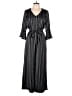 edition 100% Polyester Stripes Black Jumpsuit Size 10 - photo 1
