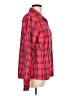 Columbia 100% Polyester Plaid Red Long Sleeve Blouse Size L - photo 4