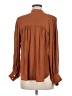 All That Remains Brown Long Sleeve Blouse Size 8 - photo 2