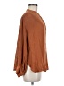 All That Remains Brown Long Sleeve Blouse Size 8 - photo 4