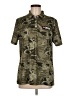 Assorted Brands Camo Green Short Sleeve Button-Down Shirt Size M - photo 1