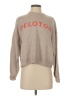 Peloton Solid Tan Pullover Sweater Size XS - photo 1