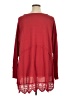 Indigo Thread Co. Burgundy Long Sleeve Blouse Size XL - photo 2