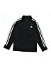 Adidas 100% Polyester Black Track Jacket Size 6 - photo 1