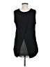 Daniel Rainn 100% Polyester Black Sleeveless Blouse Size M - photo 2