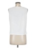 Unbranded 100% Polyester White Sleeveless T-Shirt Size M - photo 2