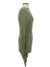 Unbranded Solid Green Casual Dress Size S - photo 4