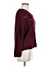 Andrea Jovine 100% Acrylic Hearts Burgundy Pullover Sweater Size M - photo 4