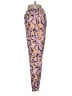 J.Crew 100% Silk Paisley Purple Pink Silk Pants Size 6 - photo 5