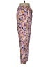 J.Crew 100% Silk Paisley Purple Pink Silk Pants Size 6 - photo 4