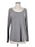 Athleta Gray Long Sleeve T-Shirt Size S - photo 1