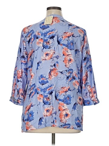 Lucy & Laurel 3/4 Sleeve Blouse (view 2)