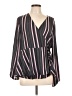 Torrid Pink Black Long Sleeve Blouse Size Lg Plus (0) - photo 1