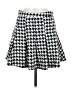 Dee Elly 100% Polyester Houndstooth White Casual Skirt Size M - photo 1