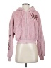 No Boundaries 100% Polyester Pink Zip Up Hoodie Size S - photo 1
