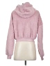 No Boundaries 100% Polyester Pink Zip Up Hoodie Size S - photo 2