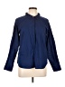 Assorted Brands Solid Blue Long Sleeve Button-Down Shirt Size XXL - photo 1