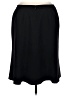 Nine West Solid Black Casual Skirt Size 14W - photo 2