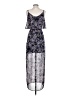 Express 100% Polyester Purple Cocktail Dress Size XS - photo 2