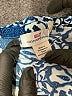 Vineyard Vines 100% Polyester Print Blue Romper Size L - photo 3