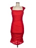 David Meister 100% Polyester Red Cocktail Dress Size M (estimated) - photo 1