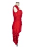 David Meister 100% Polyester Red Cocktail Dress Size M (estimated) - photo 4