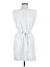 Halogen White Casual Dress Size M - photo 1