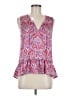 Juicy Couture 100% Polyester Pink Sleeveless Blouse Size 6 - photo 1