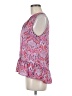 Juicy Couture 100% Polyester Pink Sleeveless Blouse Size 6 - photo 5
