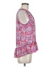 Juicy Couture 100% Polyester Pink Sleeveless Blouse Size 6 - photo 4