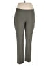 J.G. Hook Solid Green Dress Pants Size 14 - photo 1