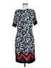 Lily Print Black Casual Dress Size M - photo 1