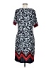 Lily Print Black Casual Dress Size M - photo 2