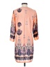 Assorted Brands 100% Polyester Paisley Orange Pink Casual Dress Size S - photo 2