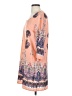 Assorted Brands 100% Polyester Paisley Orange Pink Casual Dress Size S - photo 5