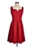 Covington Solid Red Cocktail Dress Size 6 - photo 1