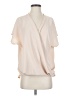 21 Saints Ivory Short Sleeve Blouse Size S - photo 1