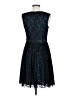 Decode 1.8 100% Polyester Paisley Blue Cocktail Dress Size 6 - photo 2