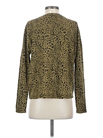 Garnet Hill Long Sleeve Silk Top (view 2)